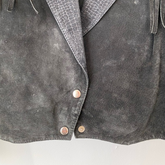 Vintage Moto Fringe Jacket - Picture 5 of 5